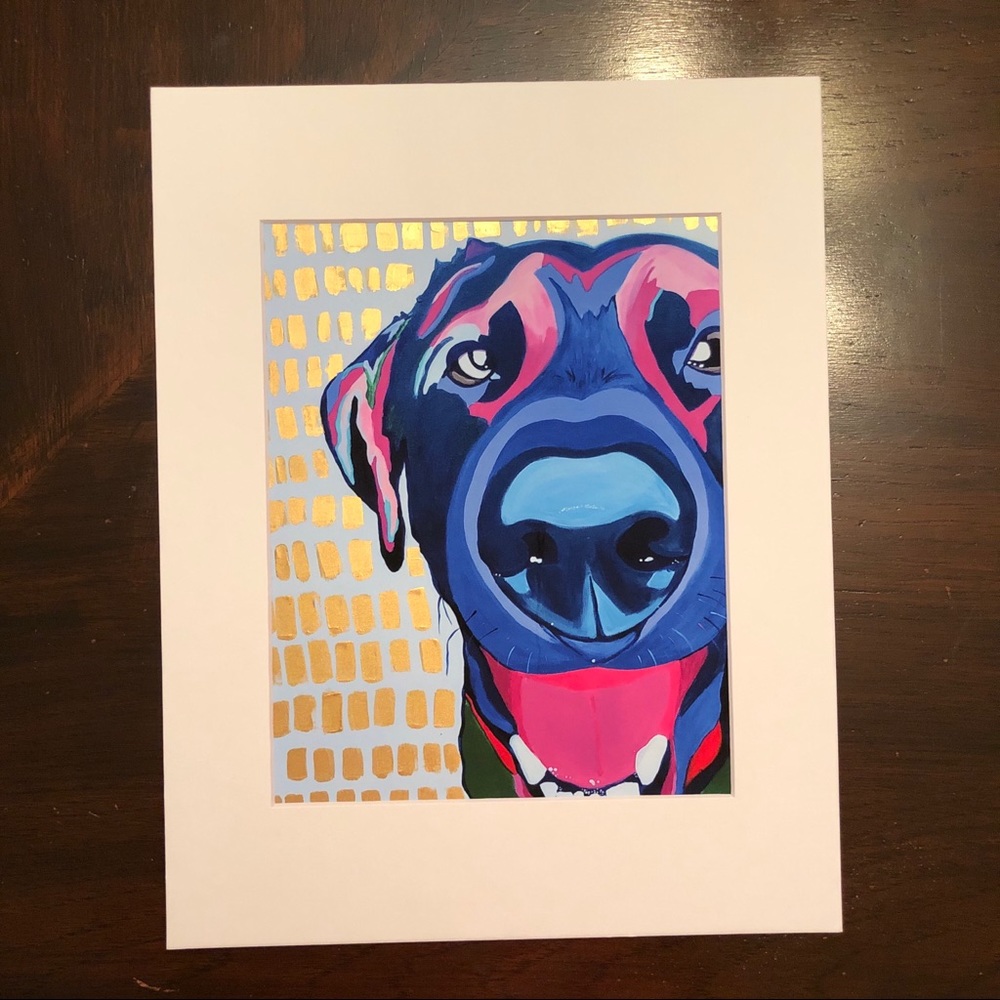 Labrador art print
